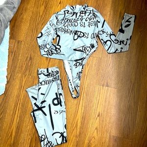 Graffiti Bodysuit Set
